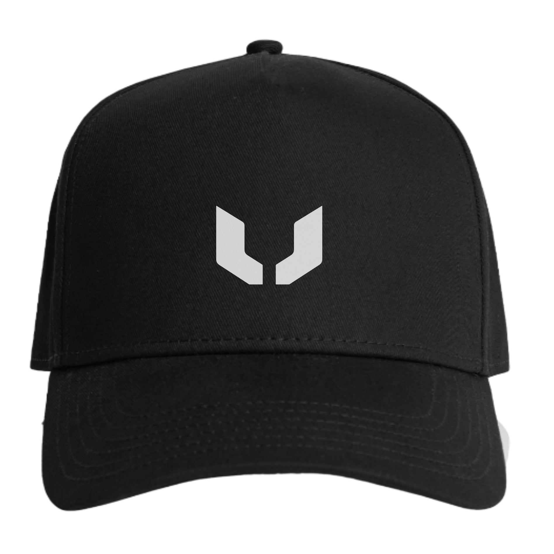 BASE CAP - BLACK/WHITE